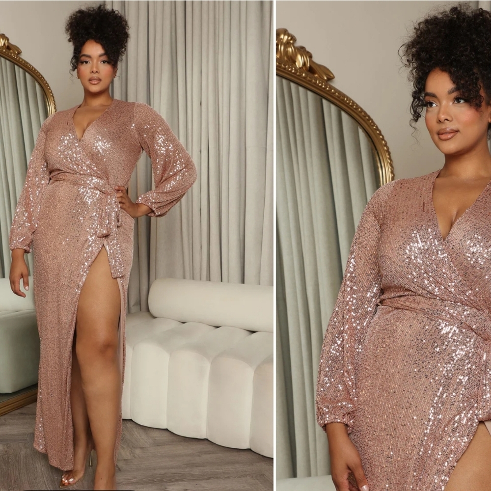 Gala Glam Sequin Dress